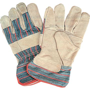 Zenith Safety Products - SA622 Gants d'ajusteur avec paume renforcée en cuir de vache refendu