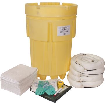 Zenith Safety Products - SAK253 Trousses économiques de déversement mobile, 95 gallons - Huile seulement