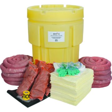 Zenith Safety Products - SAL321 Trousses de déversement de matières dangereuses 95 gallons - Matières dangereuses Zenith Safety Products - SAL321 Trousses de déversement de matières dangereuses 95 gallons - Matières dangereuses