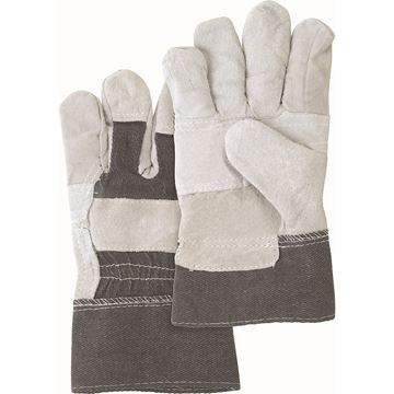 Zenith Safety Products - SAN636 Gants d'ajusteur à avec paume renforcée en cuir de vache refendu de meilleure qualité