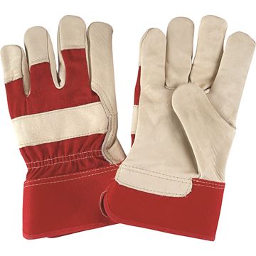 Zenith Safety Products - SAP233 Gants d'ajusteur doublés en cuir fleur de vache de première qualité