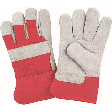 Zenith Safety Products - SAP240 Gants d'ajusteur en cuir de vache refendu doublés de mousse molletonnée