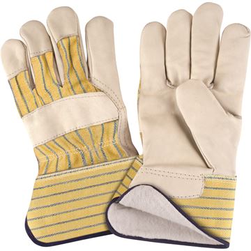 Zenith Safety Products - SAP245 Gants d'ajusteur en cuir fleur de vache doublés de coton molletonné