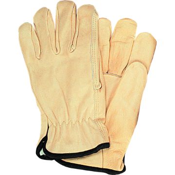 Zenith Safety Products - SAP250 Gants de conducteur en cuir fleur de vache doublés de coton molletonné Zenith Safety Products - SAP250 Gants de conducteur en cuir fleur de vache doublés de coton molletonné