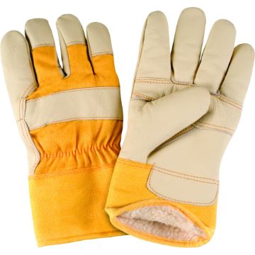 Zenith Safety Products - SAP290 Gants d'ajusteur en cuir fleur pour meubles doublés de boa/acrylique Zenith Safety Products - SAP290 Gants d'ajusteur en cuir fleur pour meubles doublés de boa/acrylique