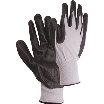 Zenith Safety Products - SBA610 Gants en polyester léger enduits à paume de mousse de nitrile