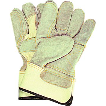 Zenith Safety Products - SD604 Gants d'ajusteur en cuir de vache refendu à paume double de qualité supérieure Zenith Safety Products - SD604 Gants d'ajusteur en cuir de vache refendu à paume double de qualité supérieure