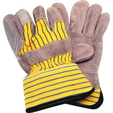 Zenith Safety Products - SE349 Gants d'ajusteur en cuir de vache refendu à paume double de qualité supérieure Zenith Safety Products - SE349 Gants d'ajusteur en cuir de vache refendu à paume double de qualité supérieure