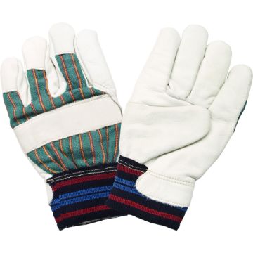 Zenith Safety Products - SEB613 Gants en cuir fleur de vache refendu de qualité supérieure entièrement doublés de coton molletonné Zenith Safety Products - SEB613 Gants en cuir fleur de vache refendu de qualité supérieure entièrement doublés de coton molletonné