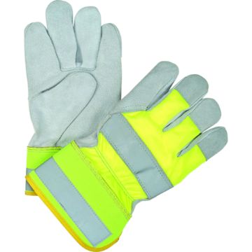 Zenith Safety Products - SED161 Gants d'ajusteur haute visibilité en cuir de vache refendu doublés de Thinsulate<sup>MC</sup> Zenith Safety Products - SED161 Gants d'ajusteur haute visibilité en cuir de vache refendu doublés de Thinsulate<sup>MC</sup>