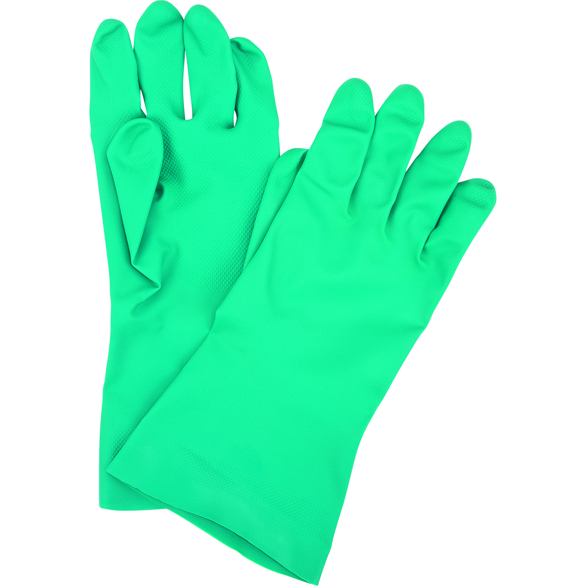 Safety Zenith SEF230 Unlined 15 Mil Green Nitrile Gloves MDI
