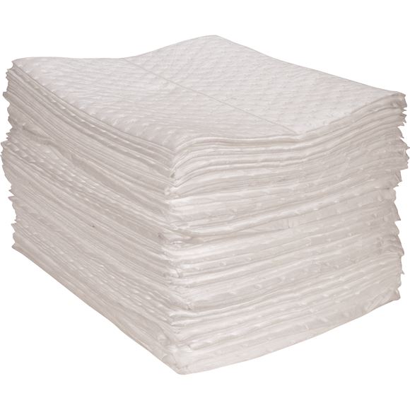 Zenith Safety Products - SEH974 Feuilles d'absorbants en fibres fines - Huile seulement