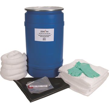 Zenith Safety Products - SEI163 Trousses de déversement pour établi, 30 gallons - Huile seulement
