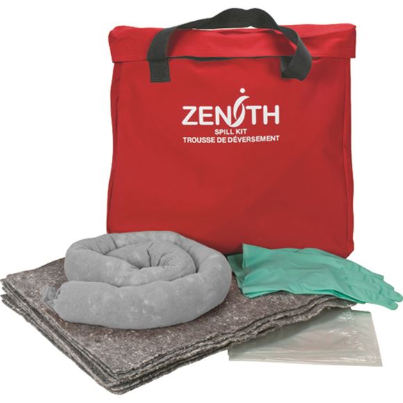 Zenith Safety Products - SEI171 Trousses écologiques de déversement, 5 gallons - Universel