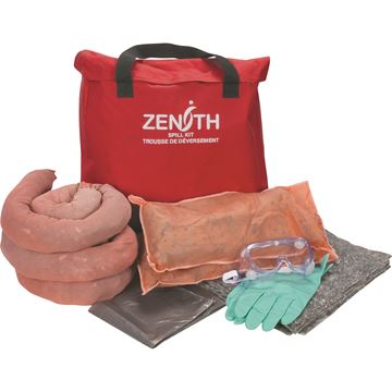 Zenith Safety Products - SEI175 Trousses écologiques de déversement pour camions, 10 gallons - Universel
