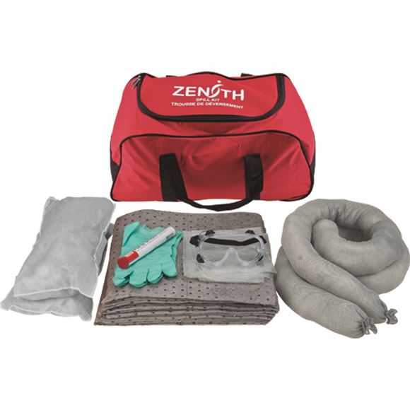 Safety Zenith SEI183 10Gallon Vehicle Spill Kits Universal MDI