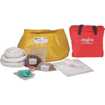 Zenith Safety Products - SEI194 Trousses de déversement dour l'ouest du canada, 17 gallons - Huile seulement