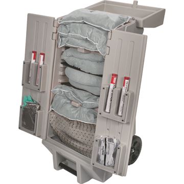 Zenith Safety Products - SEI199 Trousses de déversements mobile sur chariot à outils mobile, 30 gallons - Universel