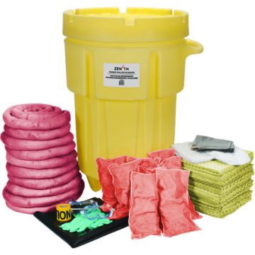 Zenith Safety Products - SEJ269 Trousses de déversement pour établi mobile, 95 gallons - Matières dangereuses Zenith Safety Products - SEJ269 Trousses de déversement pour établi mobile, 95 gallons - Matières dangereuses