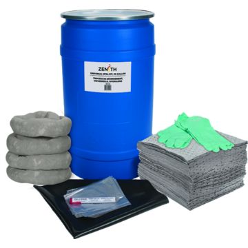 Zenith Safety Products - SEJ274 Trousses de déversement pour établi, 30 gallons - Universel Zenith Safety Products - SEJ274 Trousses de déversement pour établi, 30 gallons - Universel