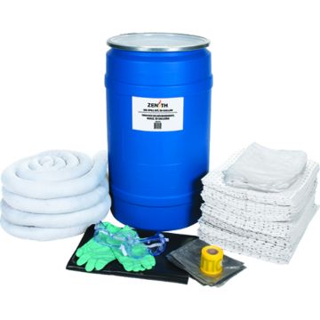 Zenith Safety Products - SEJ275 Trousses de déversement, 30 gallons - Huile seulement Zenith Safety Products - SEJ275 Trousses de déversement, 30 gallons - Huile seulement