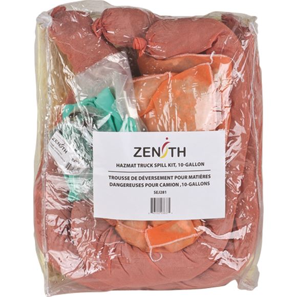Zenith Safety Products - SEJ281 Trousses de déversement pour camion, 10 gallons - Matières dangereuses