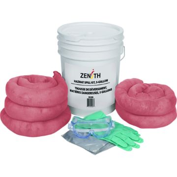 Zenith Safety Products - SEJ286 Trousses de déversement, 5 gallons - Matières dangereuses Zenith Safety Products - SEJ286 Trousses de déversement, 5 gallons - Matières dangereuses