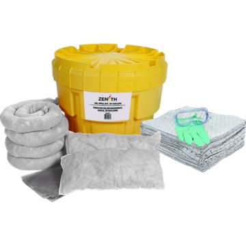 Zenith Safety Products - SEJ291 Trousses de déversement, 20 gallons - Huile seulement Zenith Safety Products - SEJ291 Trousses de déversement, 20 gallons - Huile seulement