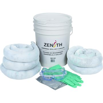Zenith Safety Products - SEJ975 Trousses de déversement, 5 gallons - Huile seulement Zenith Safety Products - SEJ975 Trousses de déversement, 5 gallons - Huile seulement