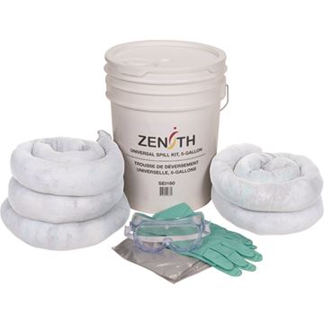 Zenith Safety Products - SEJ975 Trousses de déversement, 5 gallons - Huile seulement