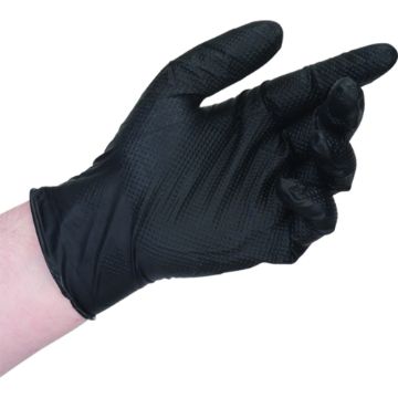 Zenith Safety Products - SEK261 Gants en nitrile noir robuste Zenith Safety Products - SEK261 Gants en nitrile noir robuste