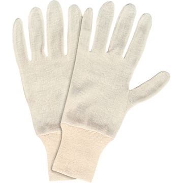 Zenith Safety Products - SI771 Gants d'inspection en poly/coton à poignet tricoté