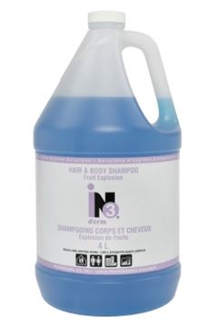 ino derm 3 Shampoing Corps et Cheveux Bleu Fruité par iNO Solutions