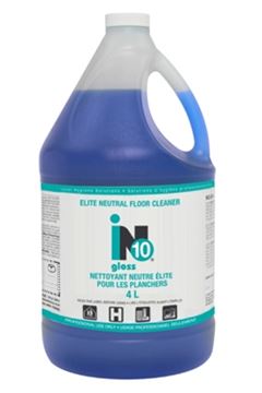 ino gloss 10 Nettoyant et Désodorisant Élite Neutre pour Planchers 4 L par iNO Solutions