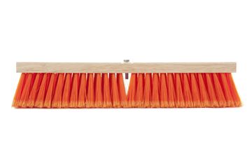 Balai-brosse haute-visibilité orange sécurité Balai-brosse haute-visibilité orange sécurité