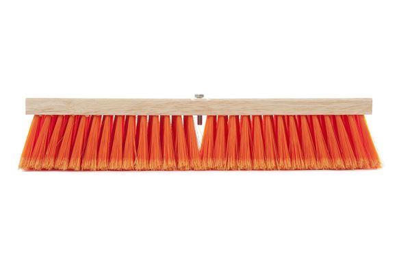 Balai-brosse haute-visibilité orange sécurité