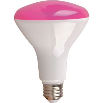 Lampe DEL BR30 rose par Eiko