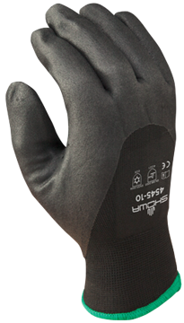 Showa 4545 Gants d'hiver enduits au 3/4 de nitrile spongieux