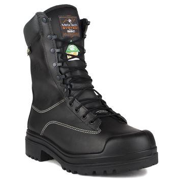 STC Hardrock S22006-11 Bottes de sécurité avec protection métatarsienne interne en cuir noir