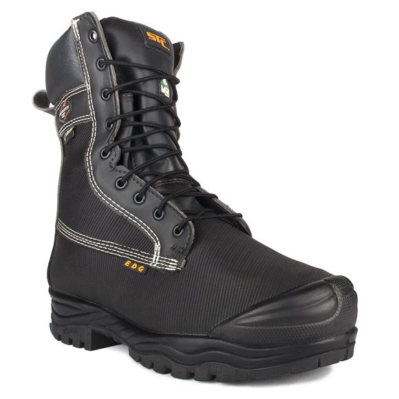 STC Larch S22103-11 Bottes de sécurité avec protection métatarsienne en nylon ballistique noir