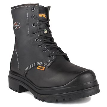 STC Metpro S22022-11 Bottes de sécurité avec protection métatarsienne interne en cuir noir