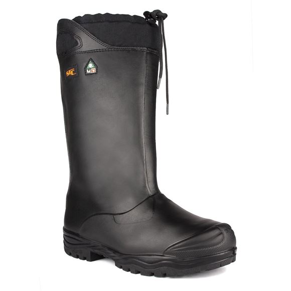 STC Titanium S22295-11 Bottes de sécurité imperméables avec protection métatarsienne noires