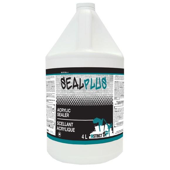 Bouteille de 4L du scellant acrylique à planchers SealPlus