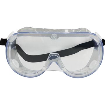 Lunettes de protection à coque ventilation indirecte en polycarbonate avec revêtement antibuéee