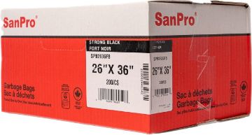 Agrandir l'image de Sac à déchets 26X36 SanPro® en polyéthylène Image de Sac à déchets 26X36 SanPro® en polyéthylène