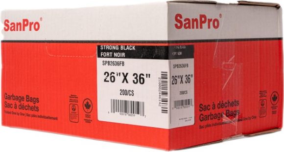 Image sur Sac à déchets 26X36 SanPro® en polyéthylène