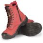 Picture of Women’s 8″ Steel toe work boot with zipper (Red)