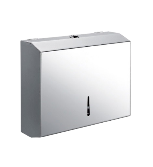 Image sur Distributeur d'Essuie-Mains en Plis Multiples en Acier Inoxydable