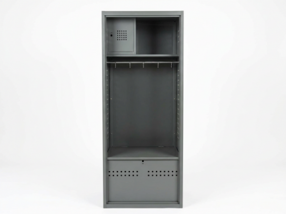 Image sur Casier Sport Acier Gris avec Serrure — Vestiaire Équipe